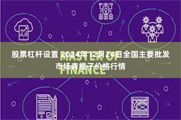 股票杠杆设置 2024年12月24日全国主要批发市场青提子价格行情