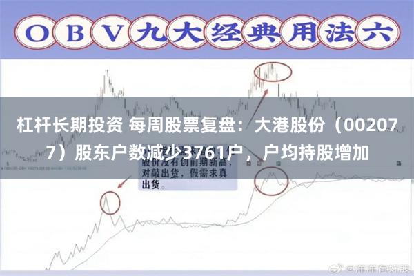杠杆长期投资 每周股票复盘：大港股份（002077）股东户数减少3761户，户均持股增加